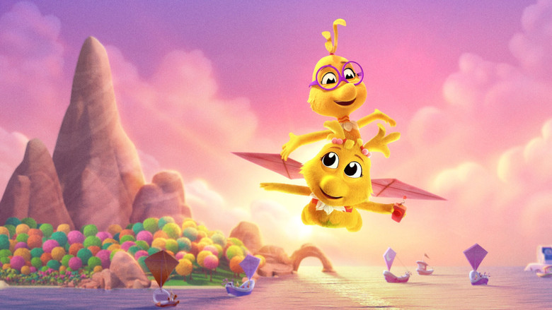 The climactic storm bringing the groups together