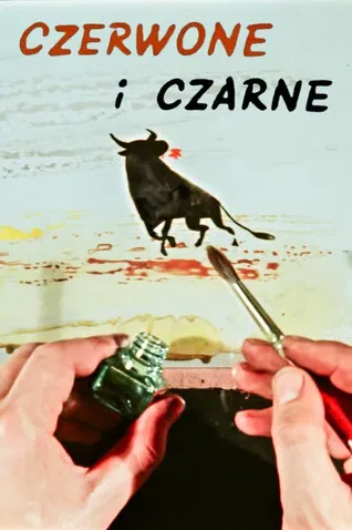 The Red and the Black poster background