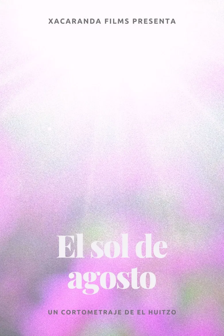 The sun of august poster background