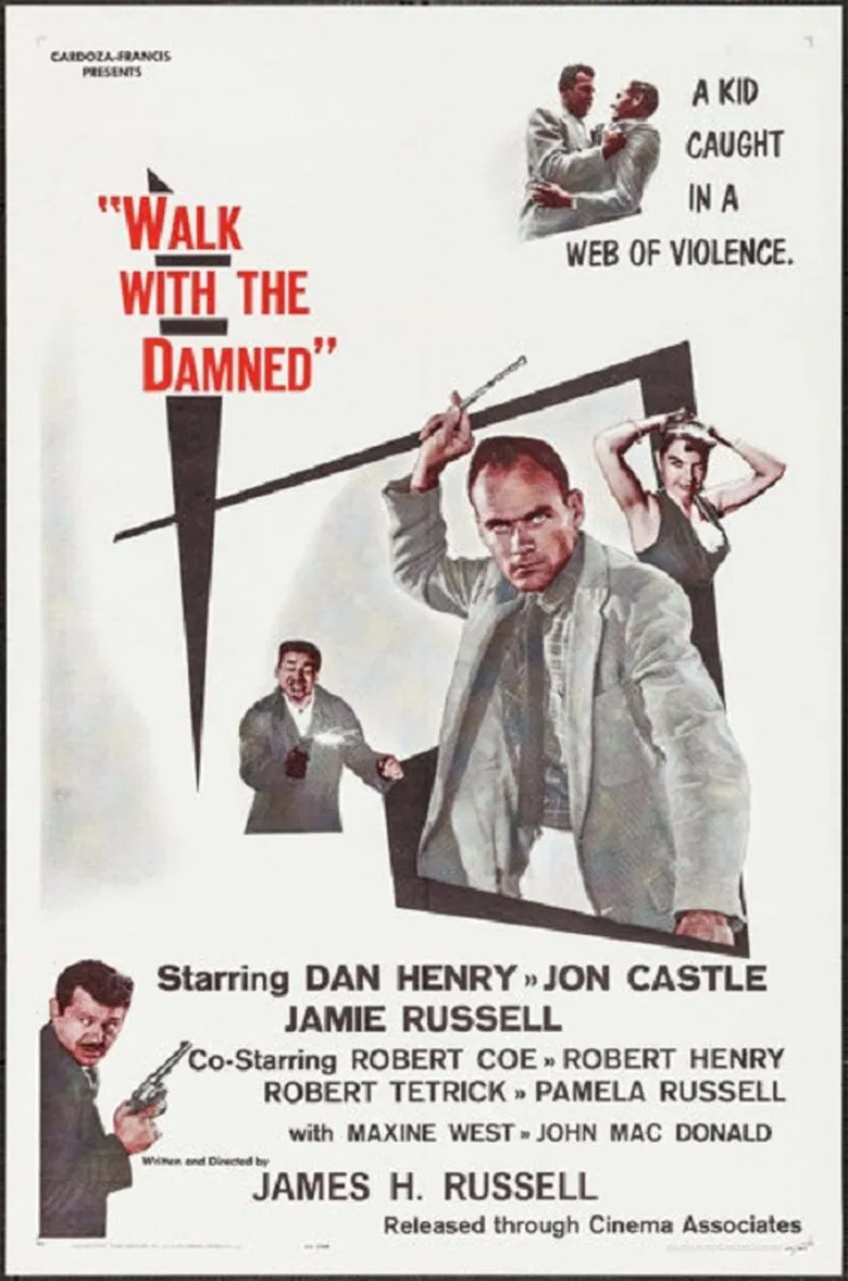 Walk With The Damned poster background
