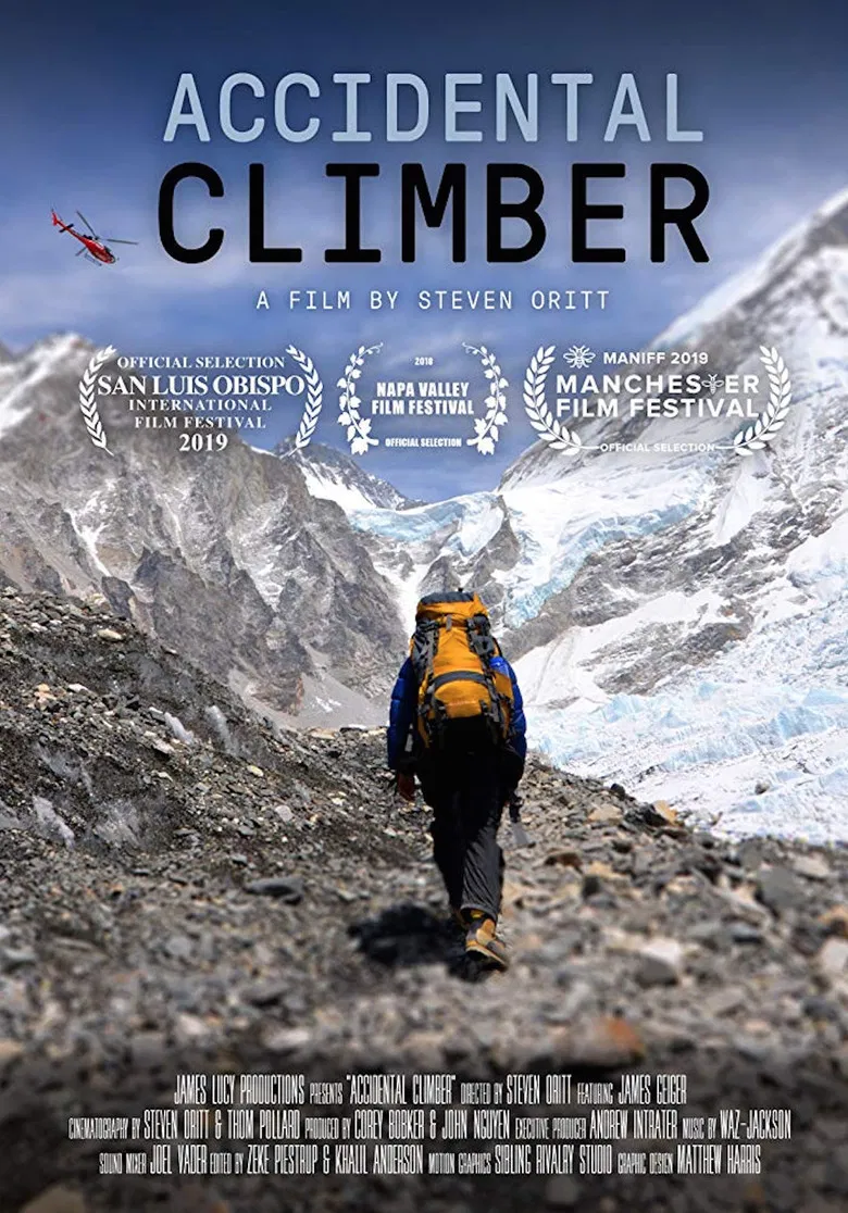 Accidental Climber poster background