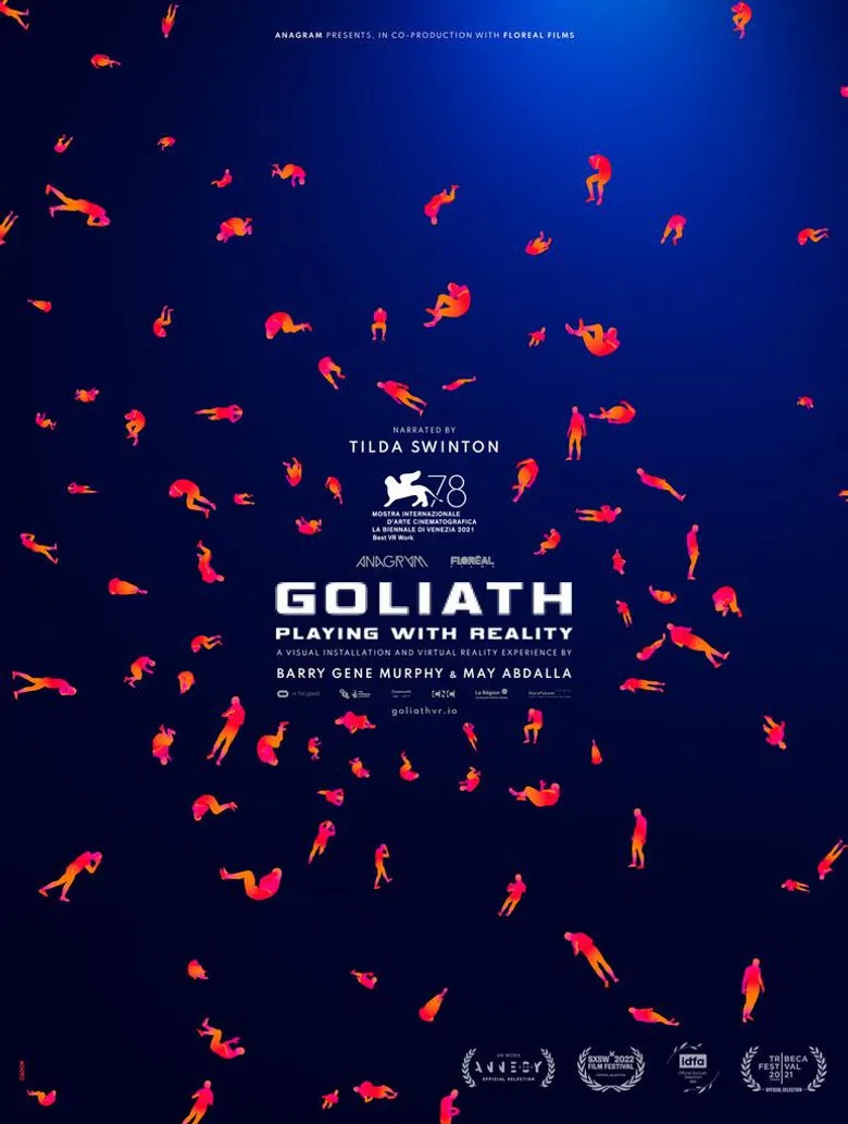 Goliath: Playing with Reality poster background