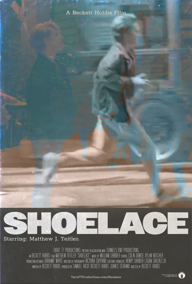 Shoelace poster background