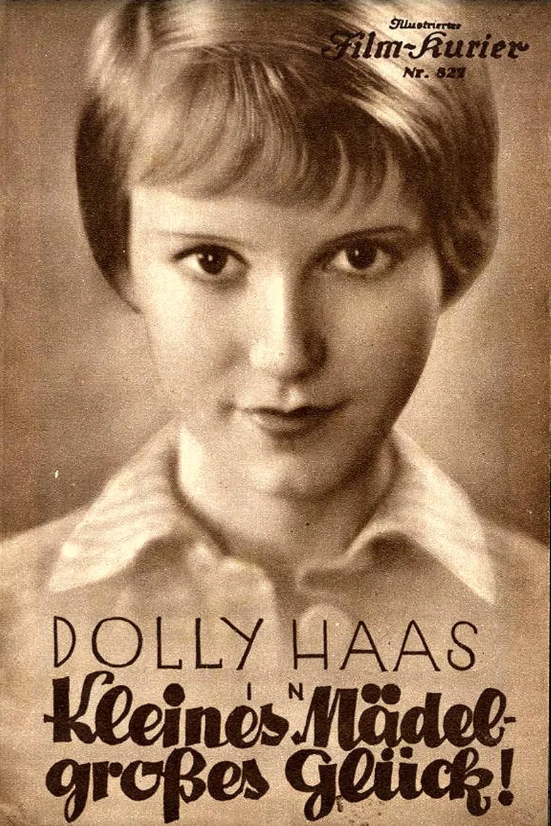 Kleines Mädel, großes Glück poster background