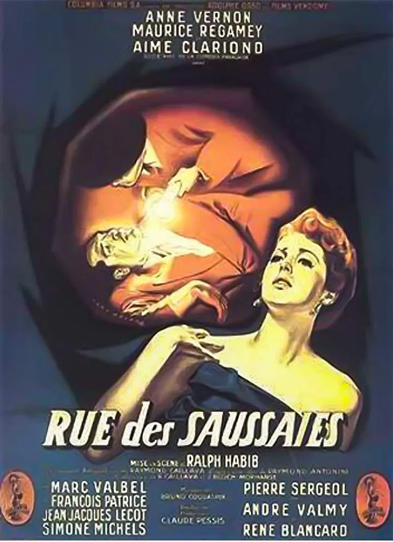 Rue des Saussaies poster background