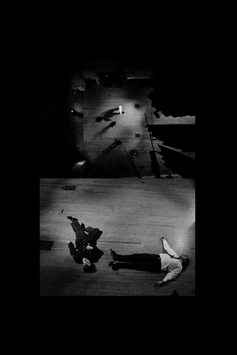 The Courier poster background