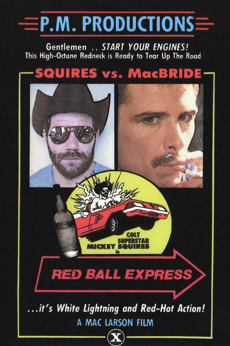 Red Ball Express poster background