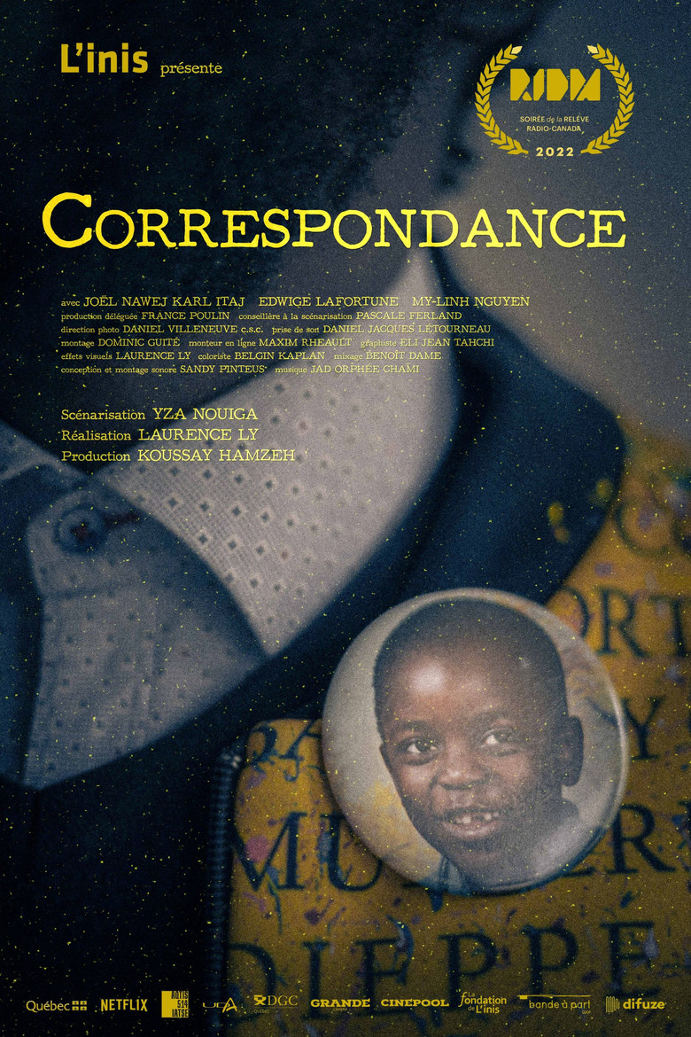 Correspondance poster background