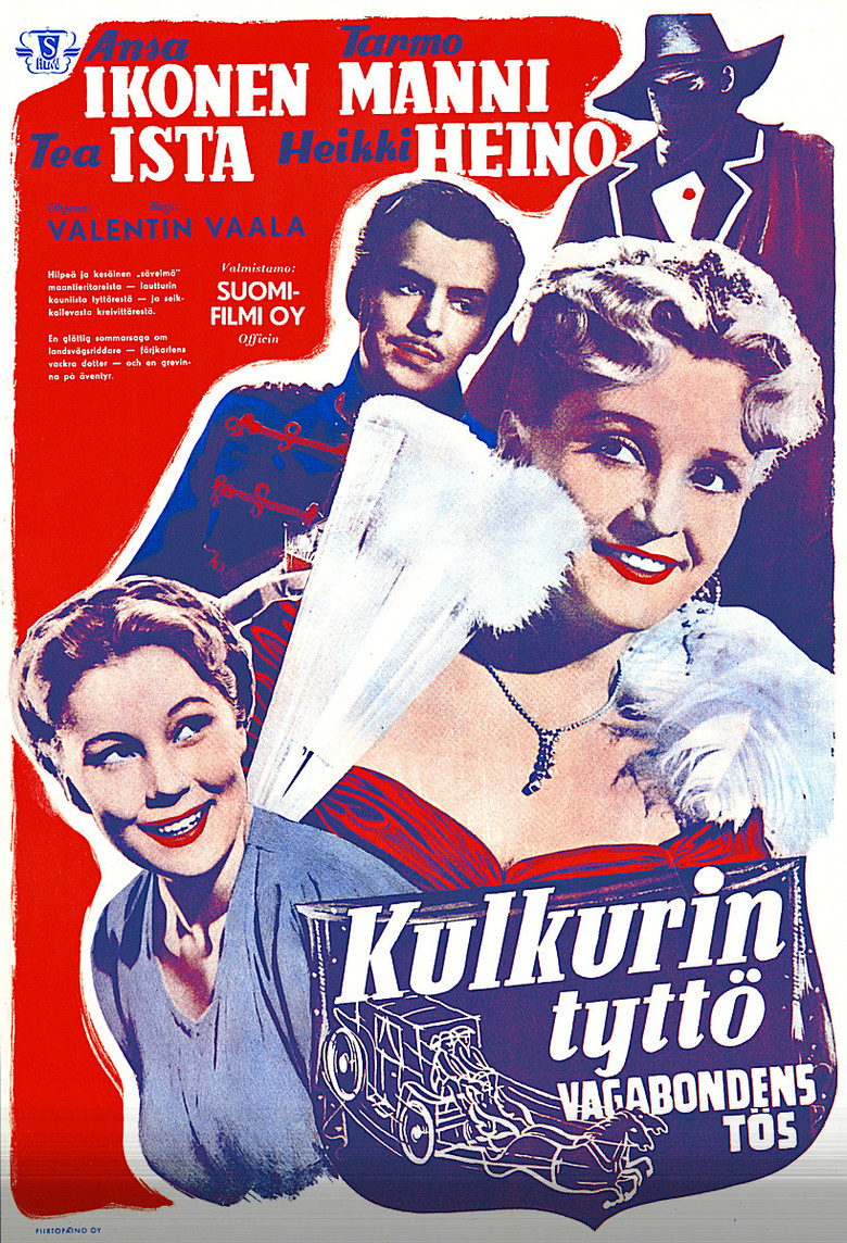 Kulkurin tyttö poster background