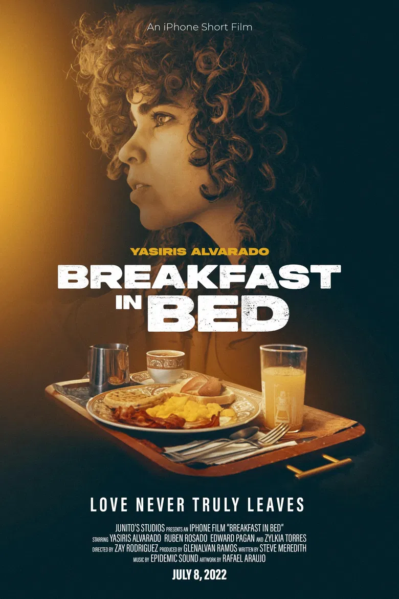 Breakfast In Bed poster background