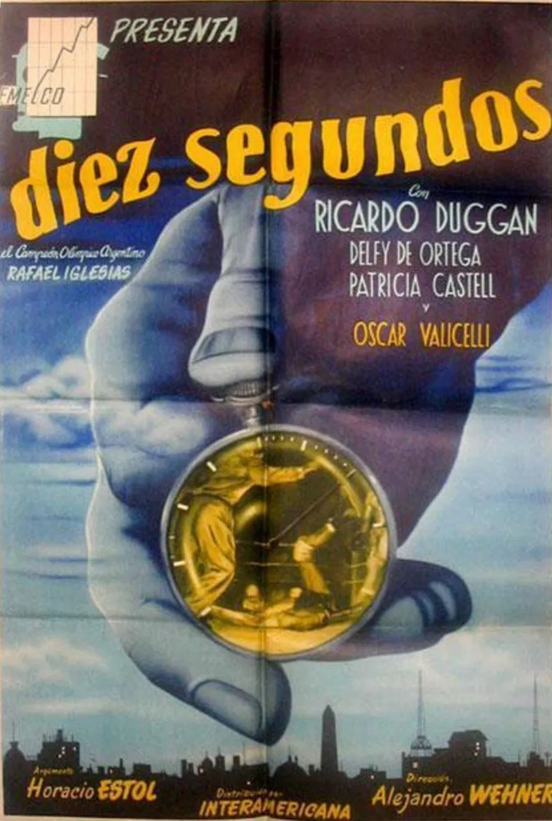 Diez segundos poster background