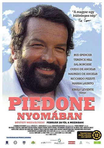 Piedone nyomában poster background