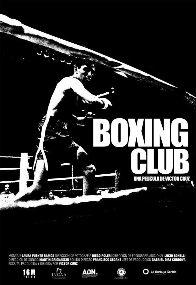 Boxing Club poster background