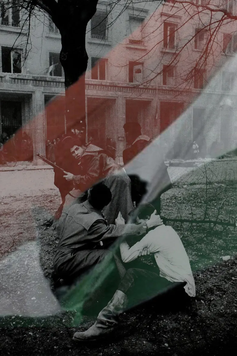 Hungary in Flames poster background