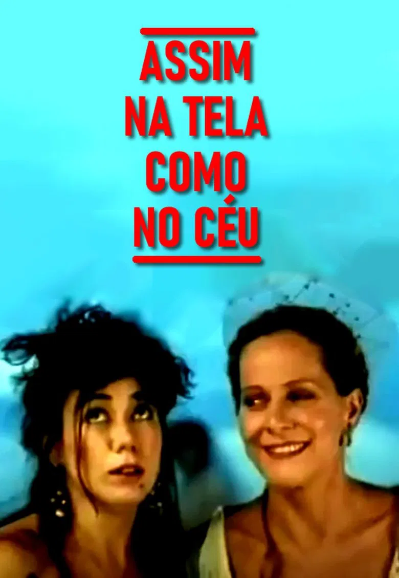 Assim na Tela Como no Céu poster background
