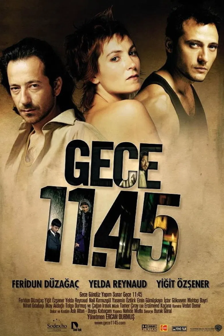 Gece 11.45 poster background