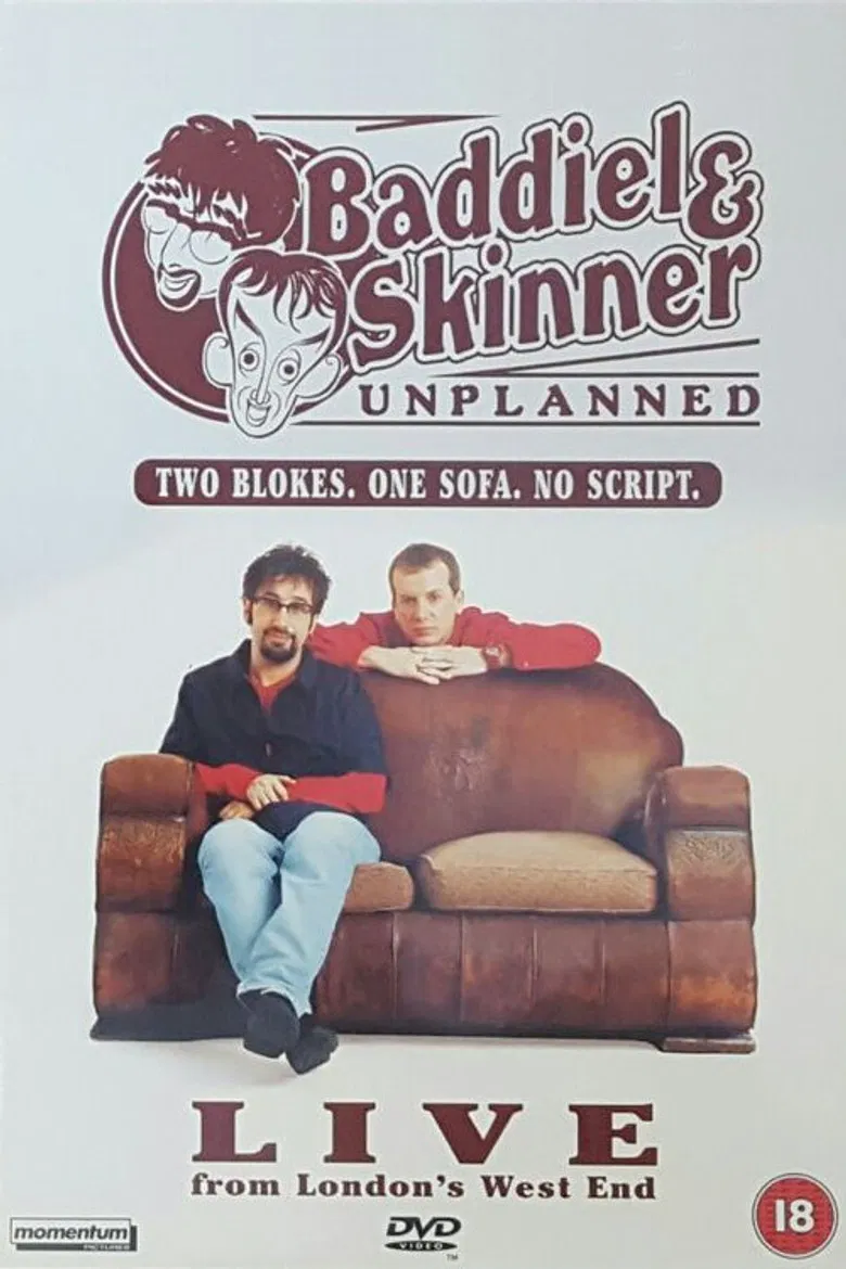 Baddiel & Skinner Unplanned Live from London's West End poster background