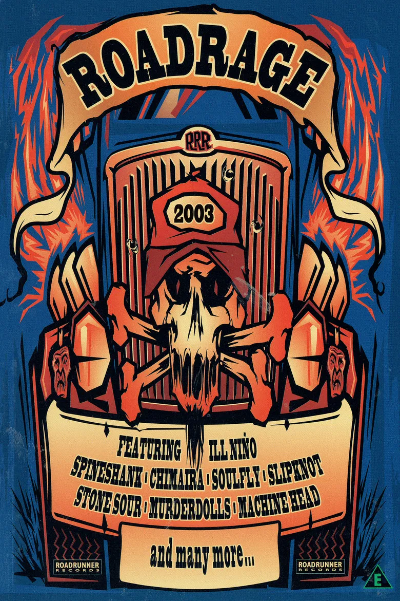 Roadrunner Roadrage poster background