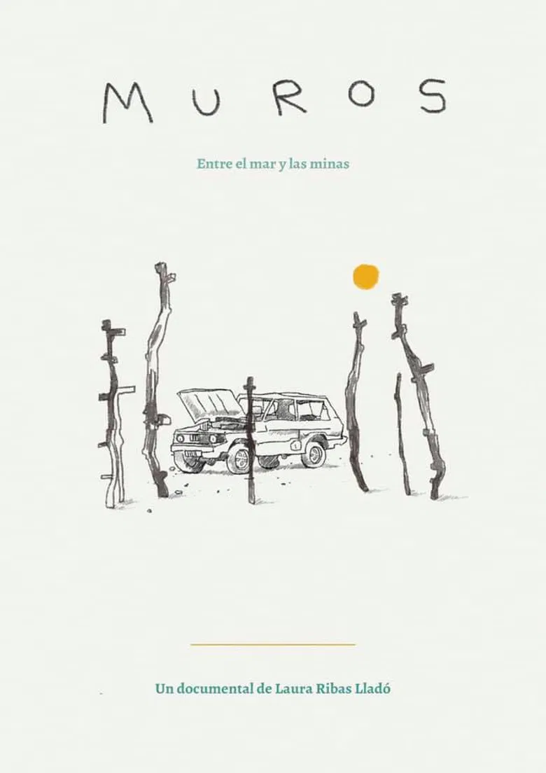 Walls, between the sea and the mines poster background