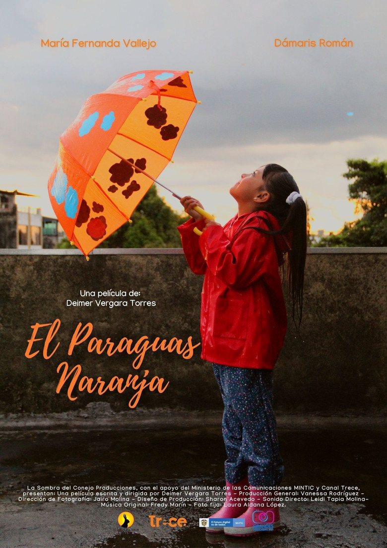 El Paraguas Naranja poster background