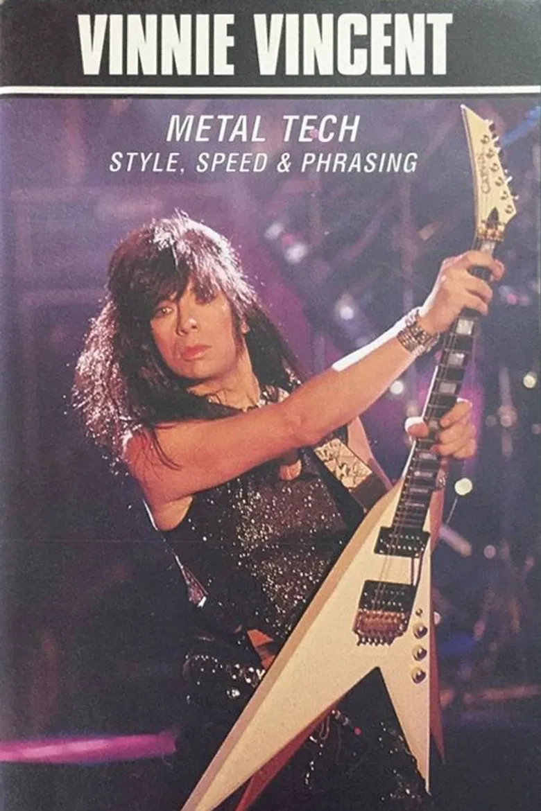 Vinnie Vincent: Metal Tech poster background