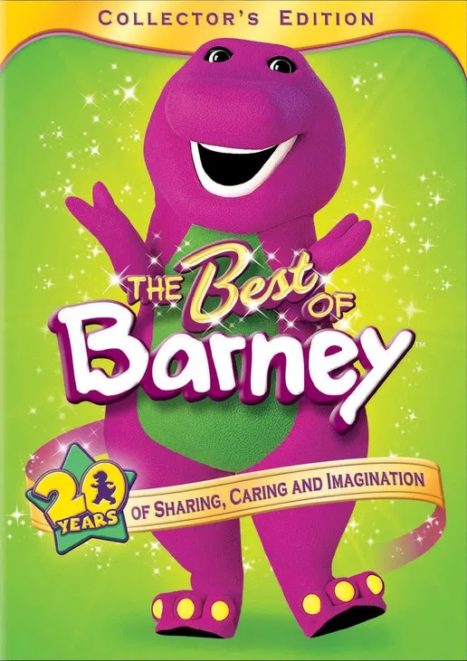 Barney: The Best of Barney poster background