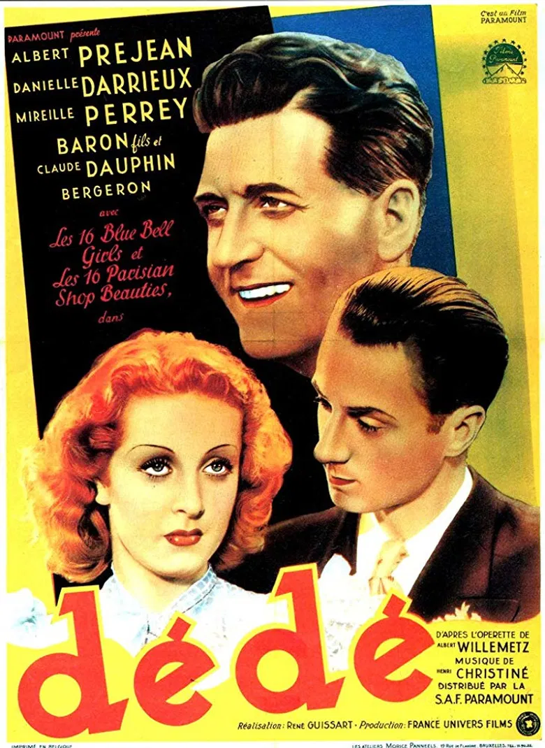 Dédé poster background