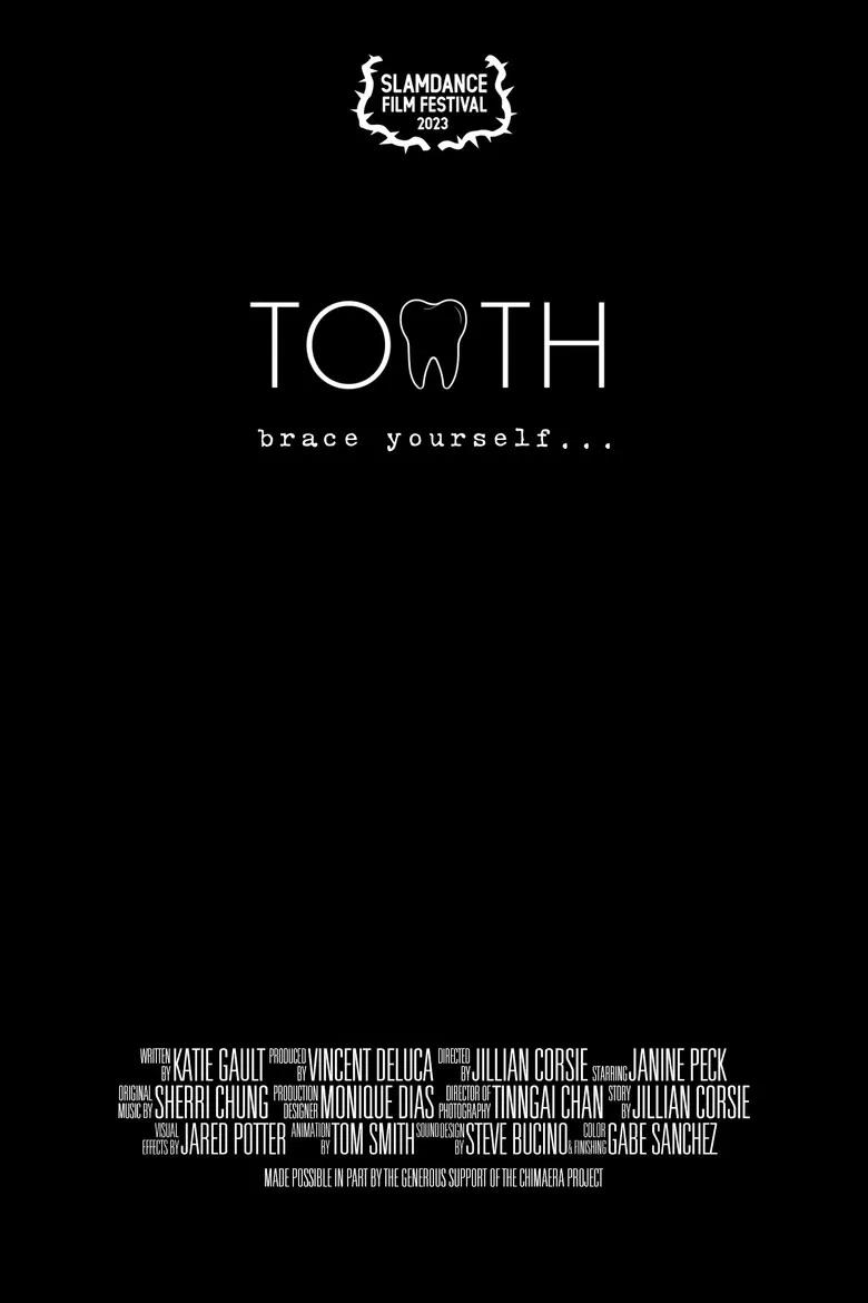 Tooth poster background