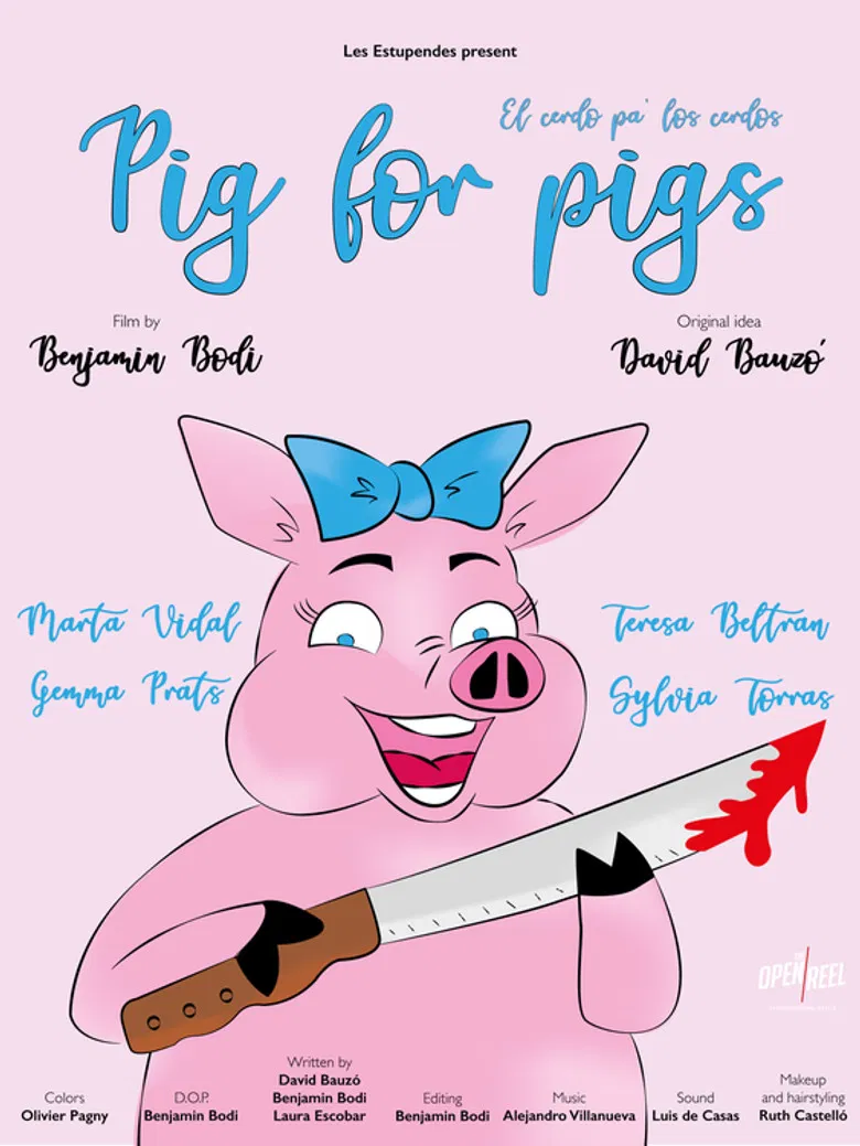 Pig for Pigs poster background