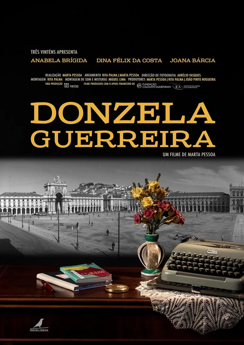 Donzela Guerreira poster background