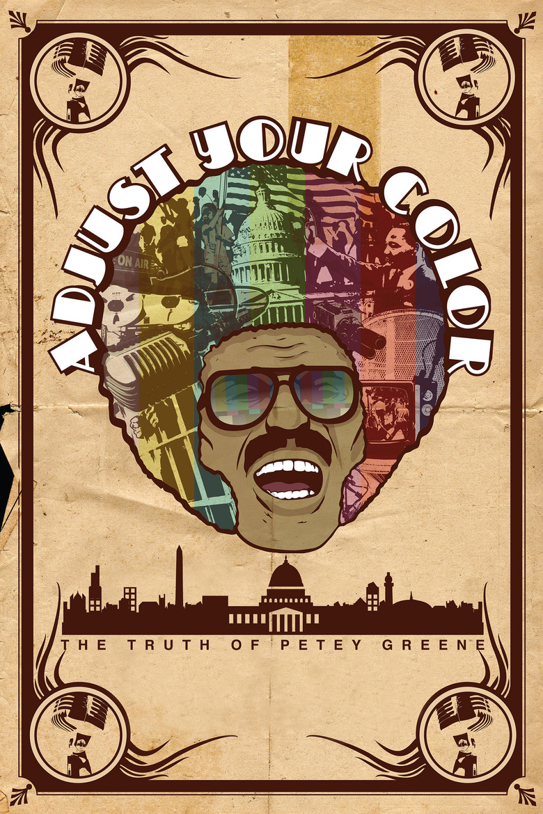 Adjust Your Color: The Truth of Petey Greene poster background