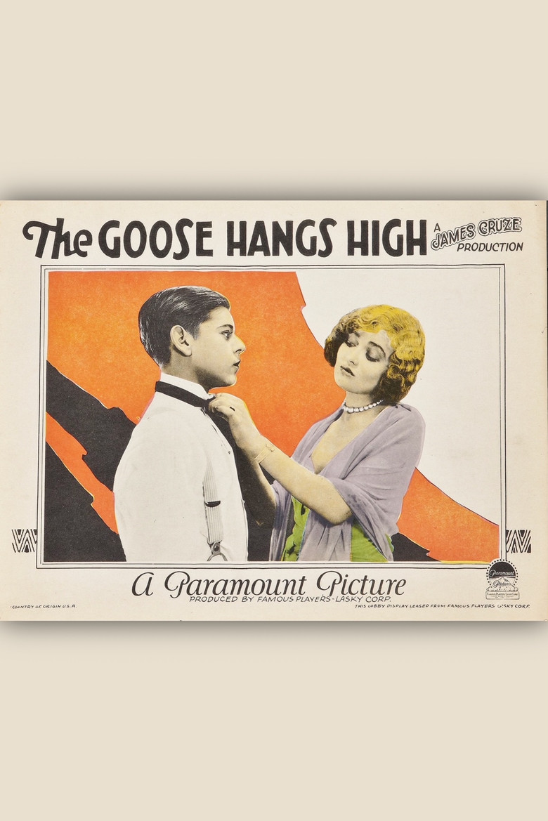 The Goose Hangs High poster background