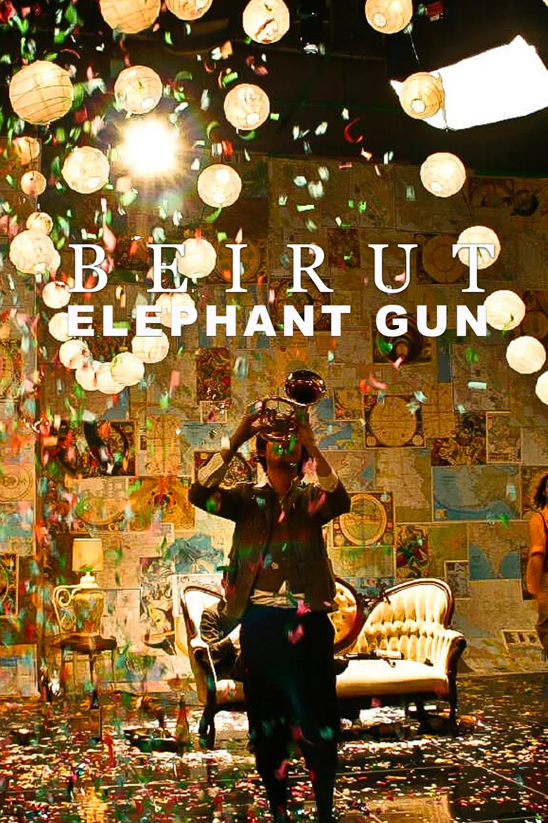 Beirut: Elephant Gun poster background