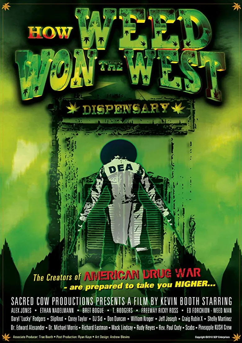 How Weed Won the West poster background