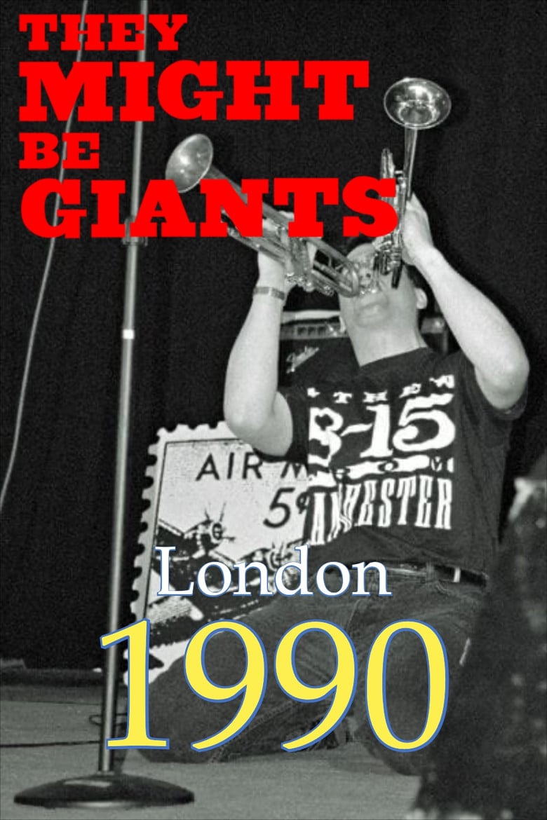 They Might Be Giants: Live in London, 1990 poster background