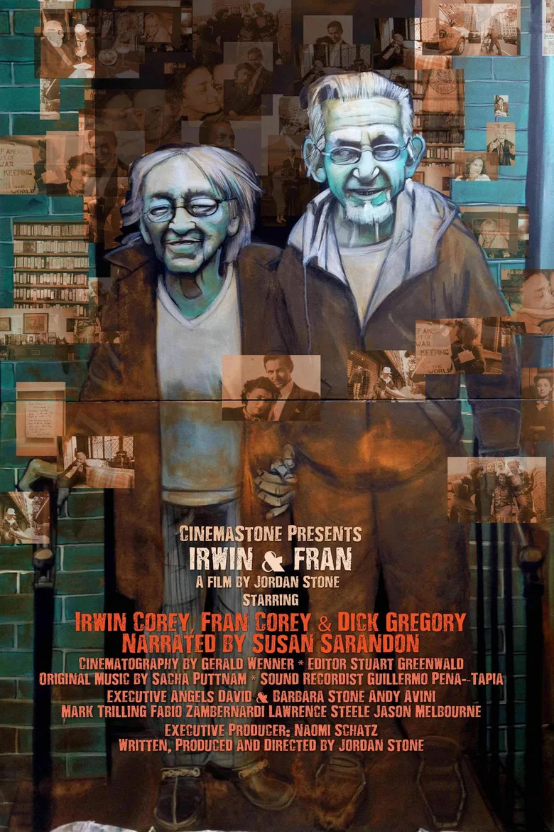 Irwin & Fran poster background