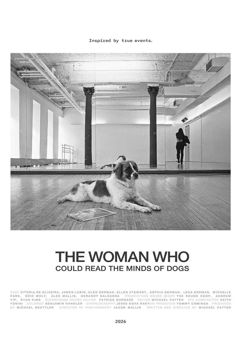 The Woman Who Could Read the Minds of Dogs poster background