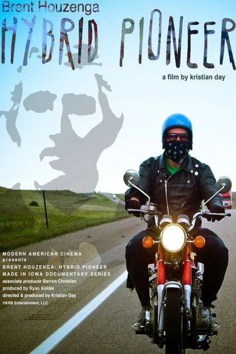 Brent Houzenga: Hybrid Pioneer poster background