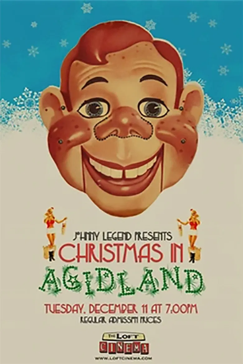 Christmas in Acidland Part 2 poster background