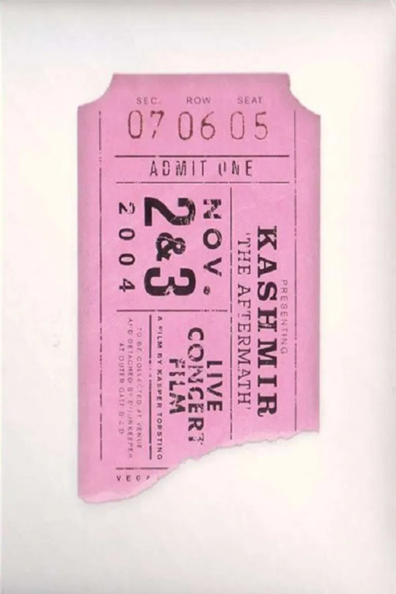 Kashmir: The Aftermath poster background