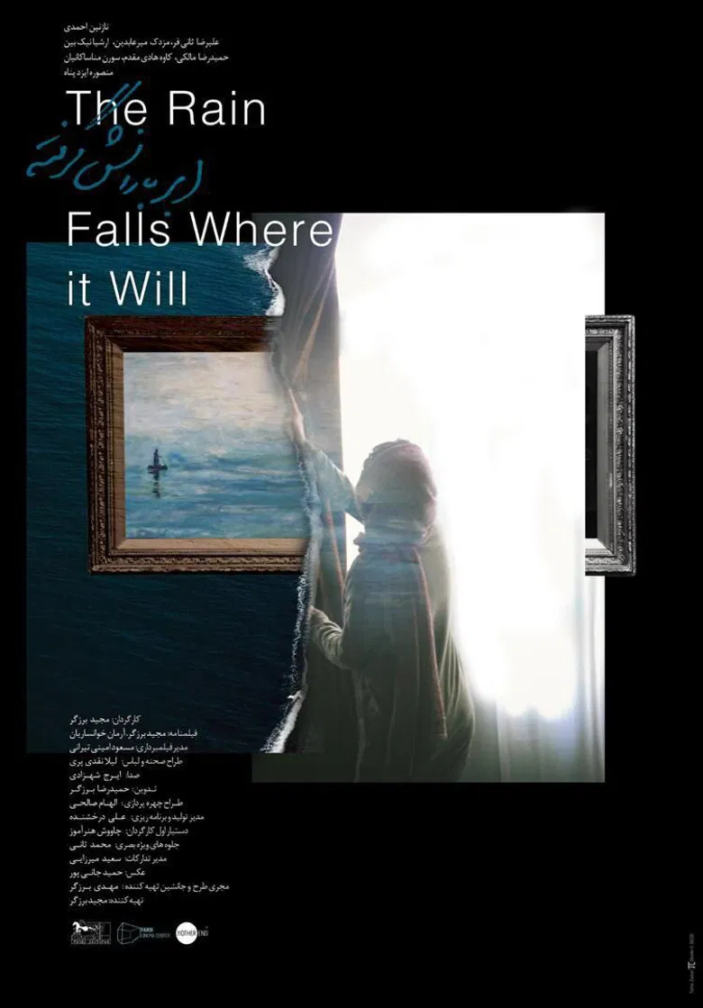 The Rain Falls Where it Will poster background