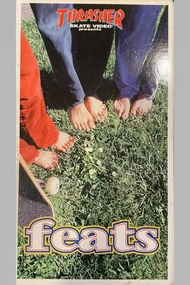 Thrasher - Feats poster background