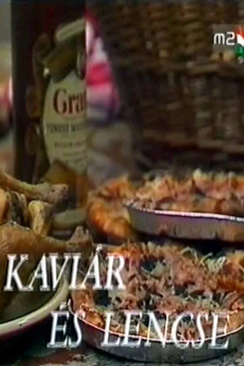 Kaviár és lencse poster background