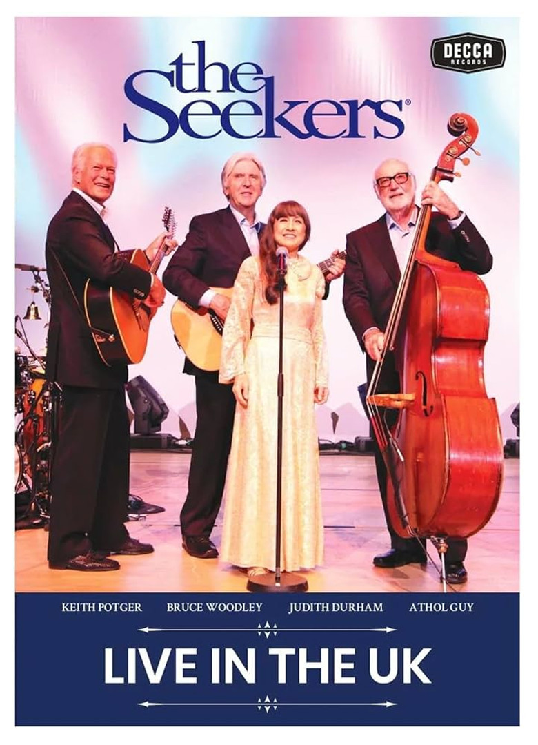 The Seekers: Live in The UK poster background
