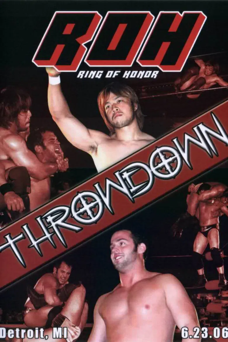 ROH: Throwdown poster background