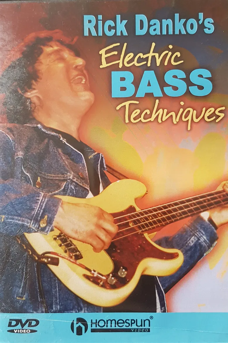 Rick Danko's Electric Bass Techniques poster background