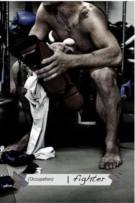 Occupation: Fighter poster background