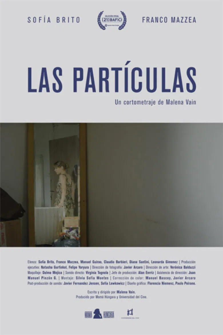 Las Partículas poster background