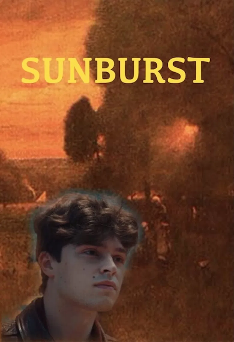 Sunburst poster background