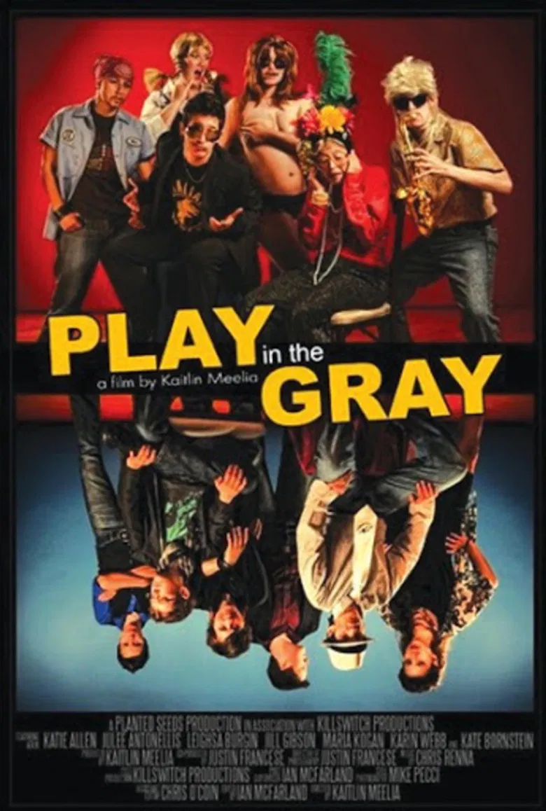 Play in the Gray poster background
